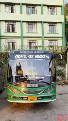 Sikkim Nationalised Transport (SNT) Bus-Front Image