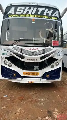 ASHITHA TRAVELS  Bus-Front Image