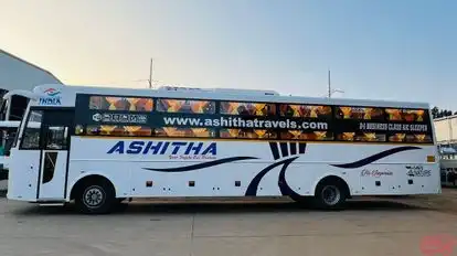 ASHITHA TRAVELS  Bus-Side Image