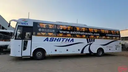 ASHITHA TRAVELS  Bus-Side Image
