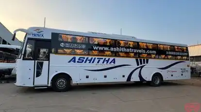 ASHITHA TRAVELS  Bus-Side Image