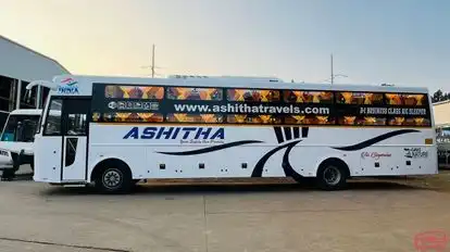 ASHITHA TRAVELS  Bus-Side Image