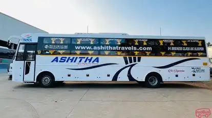 ASHITHA TRAVELS  Bus-Side Image