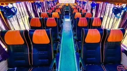 Kanchan Travels Bus-Seats Image