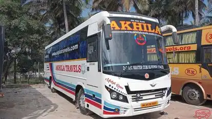 AKHILA TRAVELS Bus-Side Image