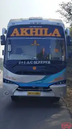 AKHILA TRAVELS Bus-Front Image