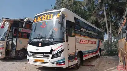 AKHILA TRAVELS Bus-Side Image