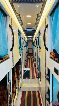 Shree balaji tour and travels Bus-Seats layout Image