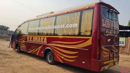 Shree balaji tour and travels Bus-Side Image