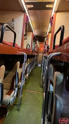 Rajdhani bus service Bus-Seats layout Image
