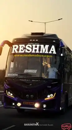 Reshma Tourists Bus-Front Image