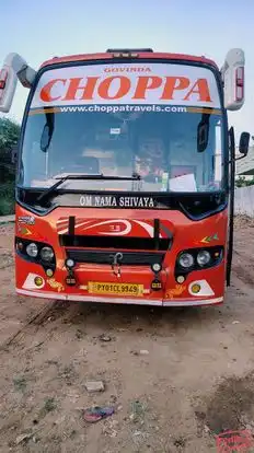 CHOPPA TRAVELS  Bus-Front Image