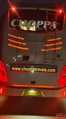 CHOPPA TRAVELS  Bus-Front Image