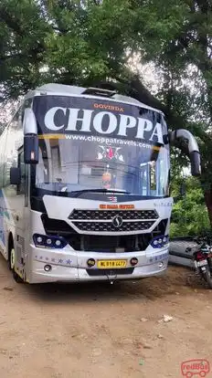 CHOPPA TRAVELS  Bus-Front Image