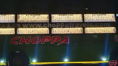 CHOPPA TRAVELS  Bus-Side Image