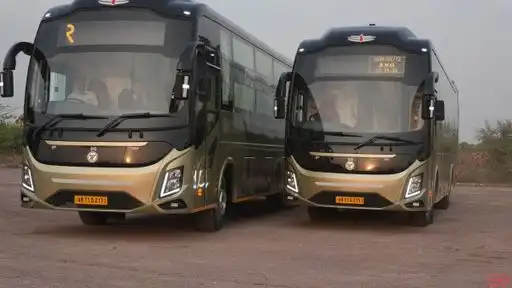 Tiger Travels Bus-Front Image