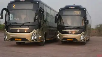 Tiger Travels Bus-Front Image