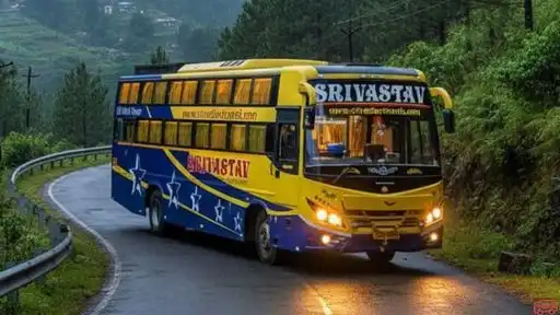 Srivastav Travels Bus-Front Image