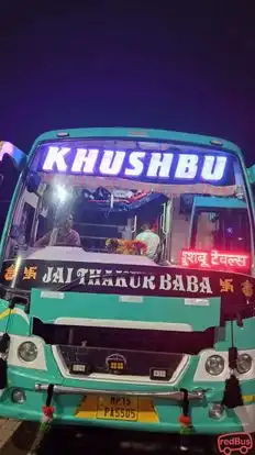 Khushbu Travels Sagar Bus-Front Image