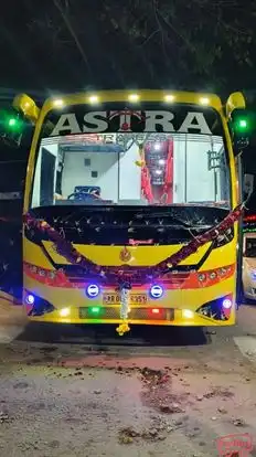 Astra Travels Bus-Front Image