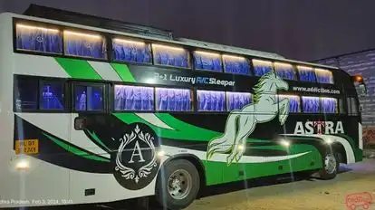 Astra Travels Bus-Side Image