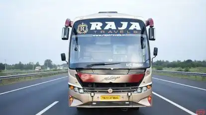 Raja Travels Bus-Front Image