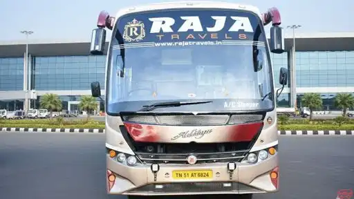 Raja Travels Bus-Front Image