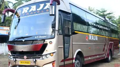 Raja Travels Bus-Front Image