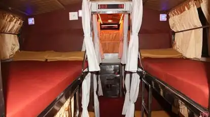 Raja Travels Bus-Seats layout Image