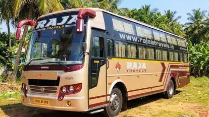 Raja Travels Bus-Front Image