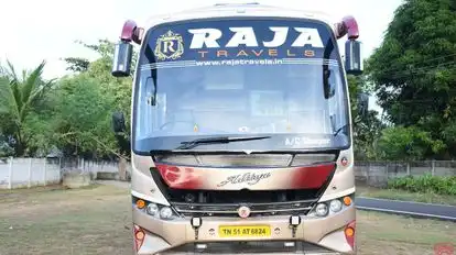 Raja Travels Bus-Front Image