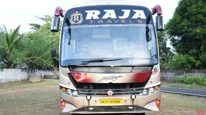 Raja Travels Bus-Front Image