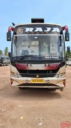Raja Travels Bus-Front Image