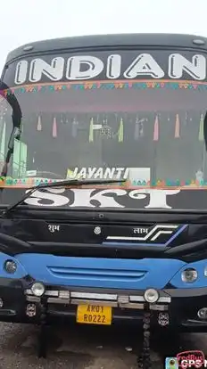 Indian Travels Bus-Front Image