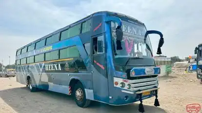 Heena Travels  Bus-Side Image