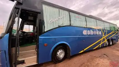 Ashoka Travels Bus-Side Image