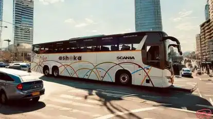 Ashoka Travels Bus-Side Image