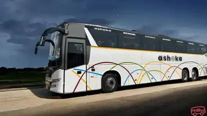 Ashoka Travels Bus-Side Image