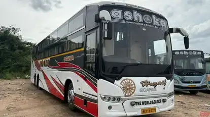 Ashoka Travels Bus-Front Image