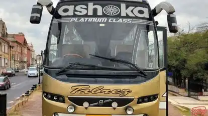 Ashoka Travels Bus-Front Image