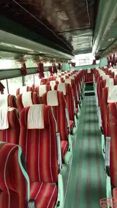 Nizam Travels Bus-Seats layout Image