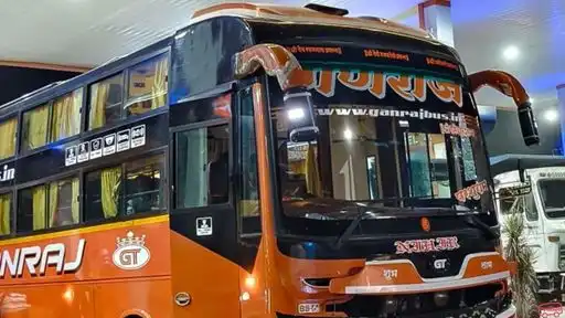 Ganraj Travels Bus-Front Image