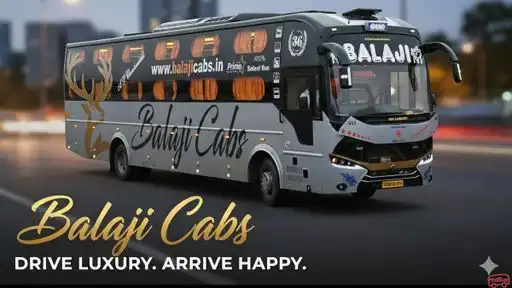 Balaji Cabs Bus-Front Image
