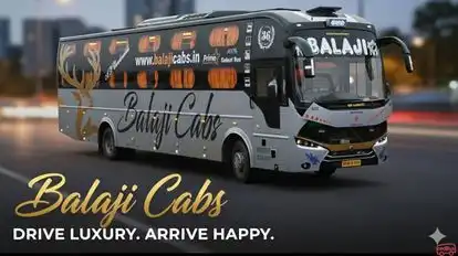 Balaji Cabs Bus-Front Image