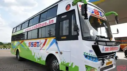 Sri Shrinivasa Bus Transport (SSBT) Bus-Side Image