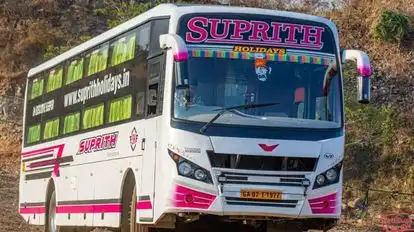 Suprith Holidays Bus-Front Image