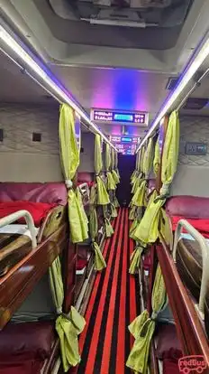 Suprith Holidays Bus-Seats layout Image