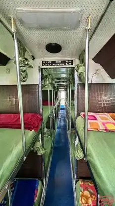 Muskan Travels Bus-Seats layout Image