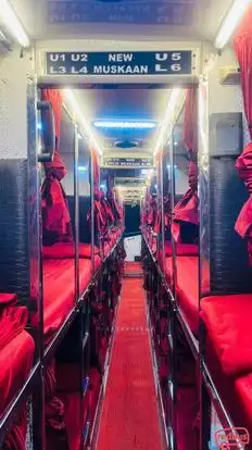 Muskan Travels Bus-Seats layout Image