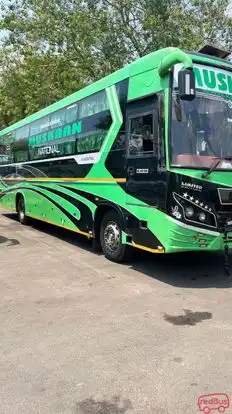 Muskan Travels Bus-Side Image